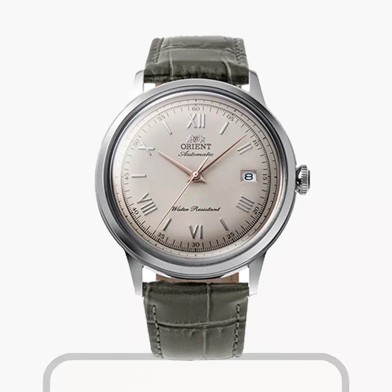 Orient Bambino Version II Automatic Beige Dial Men's Watch- RA-AC0025N